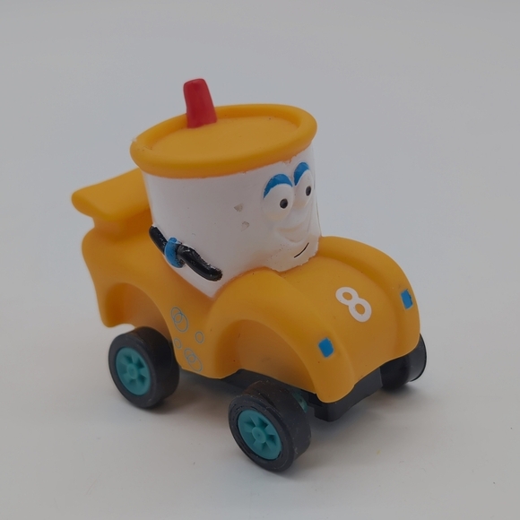Dairy Queen Food Avenue Orange Toy Car with Cup Design - Picture 2 of 4